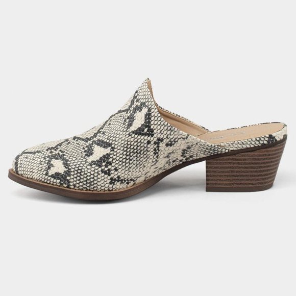 Chinese Laundry | NWT Catherin Snake Mules - Picture 9 of 13